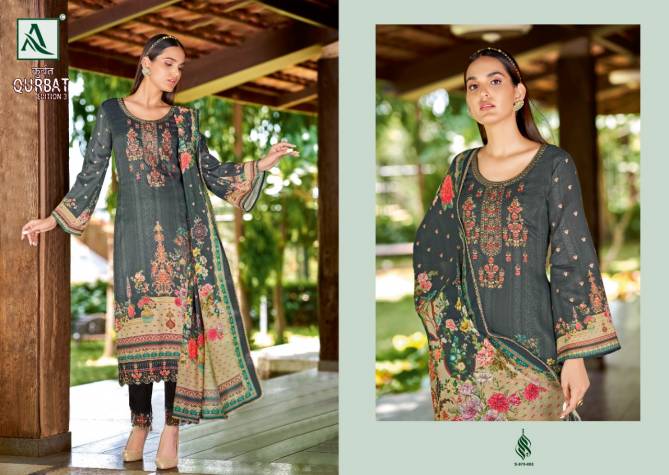 Alok Qurbat Edition 3 Fancy Casual Wear Jam Cotton Dress Material Collection